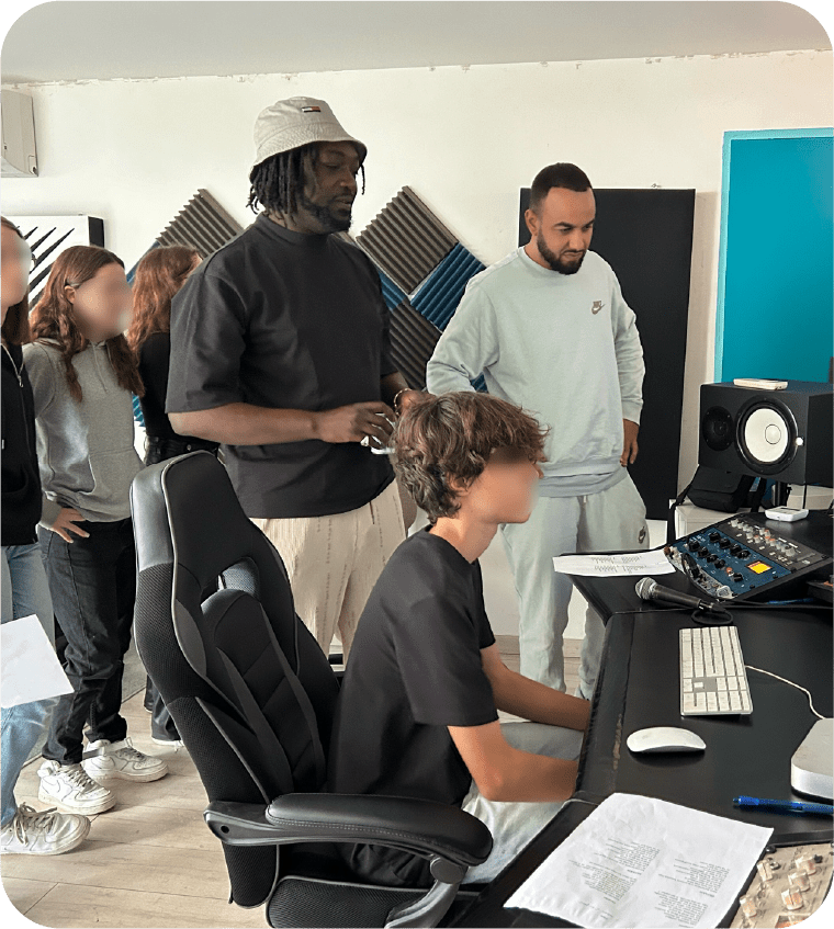 Photo dans la peau de l'artiste